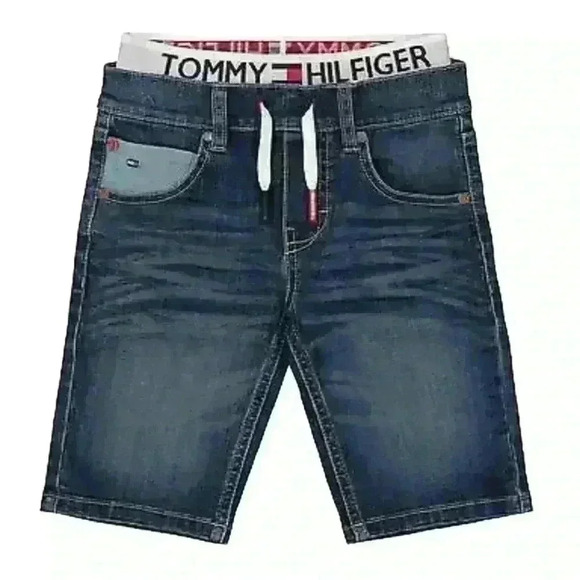 Tommy Hilfiger PORTOLA Toddler Boys Retro Denim Shorts Size 6 Outdoor Vacations - Picture 1 of 8